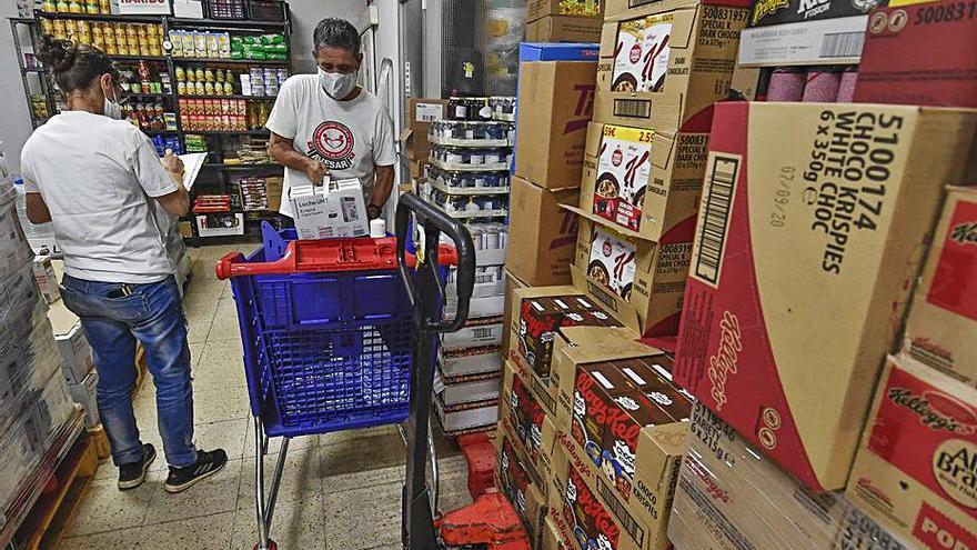 Recogida de alimentos en Arenales