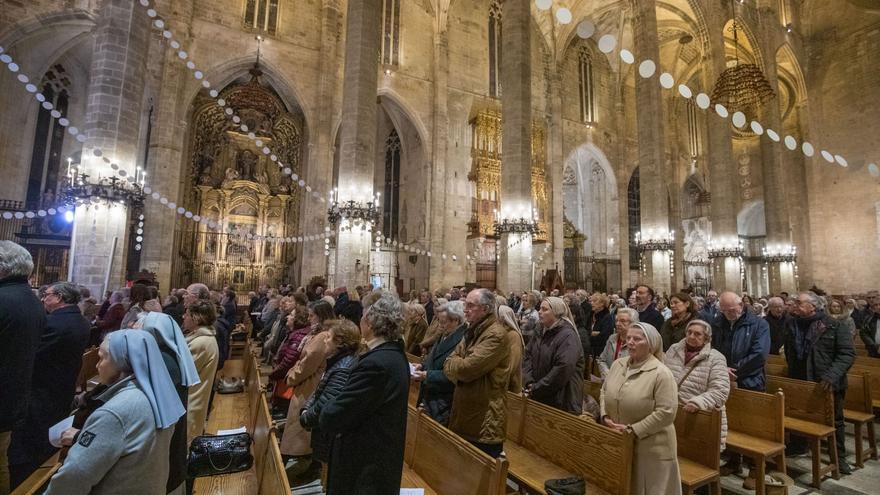 La Iglesia de Mallorca se despide de Benedicto XVI