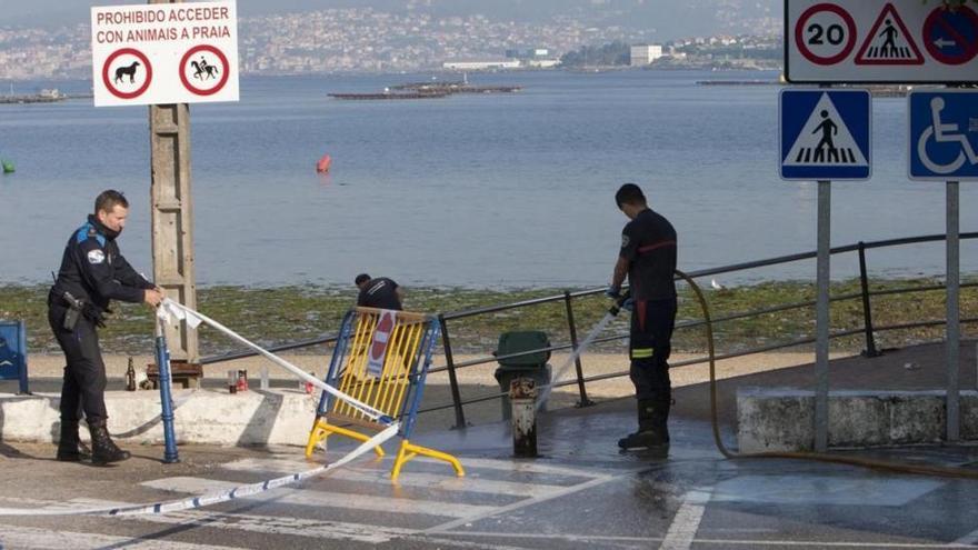 Asesinado en Vigo de un disparo tras recriminar a un hombre por orinarle encima