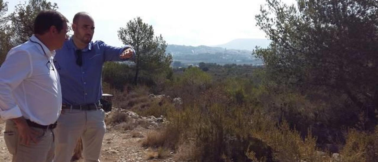 Buscan agua en el Polvorí de Benissa para paliar la escasez que sufren Teulada y Benitatxell