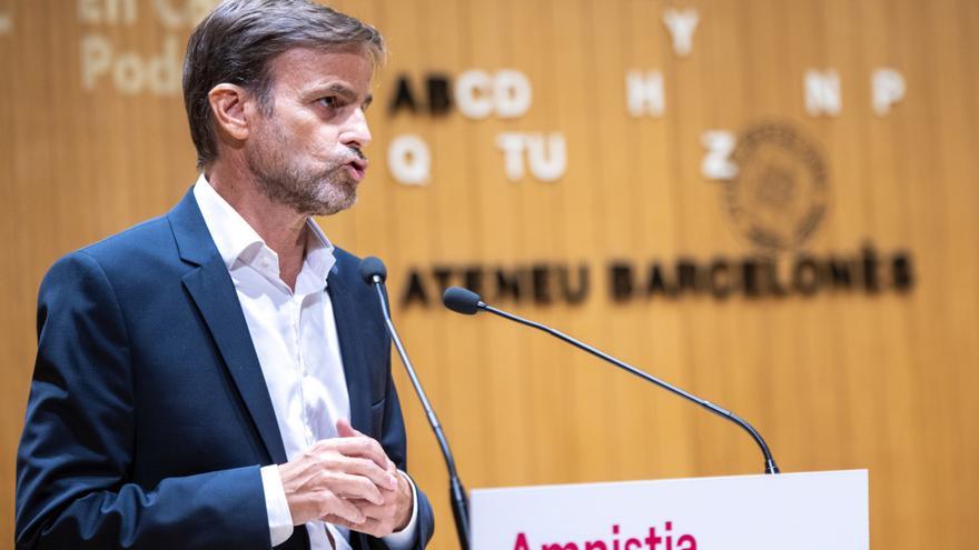 Asens prevé que PSOE y Junts cierren un acuerdo &quot;en las próximas horas&quot; o &quot;como mucho&quot; este martes