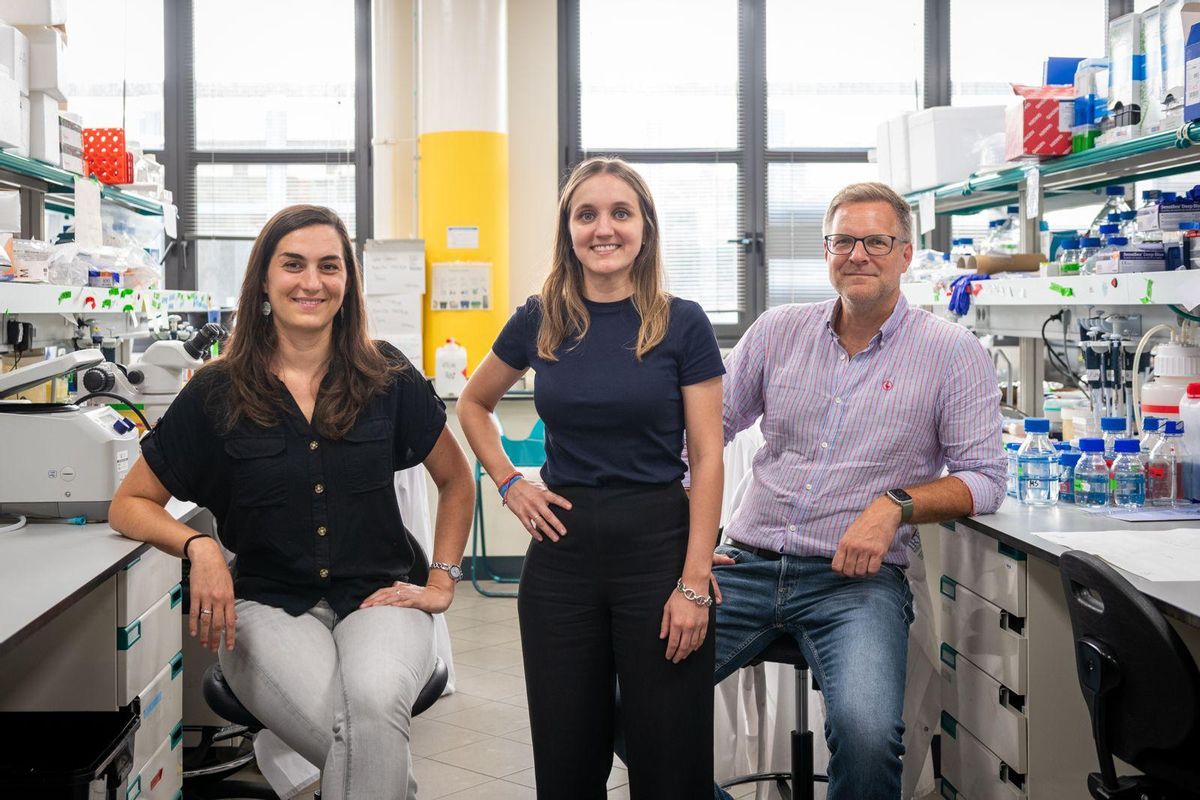 Los investigadores Alexandra Avgustinova, Inés Sentís y Holger Heyn. Los investigadores Alexandra Avgustinova, Inés Sentís y Holger Heyn.
