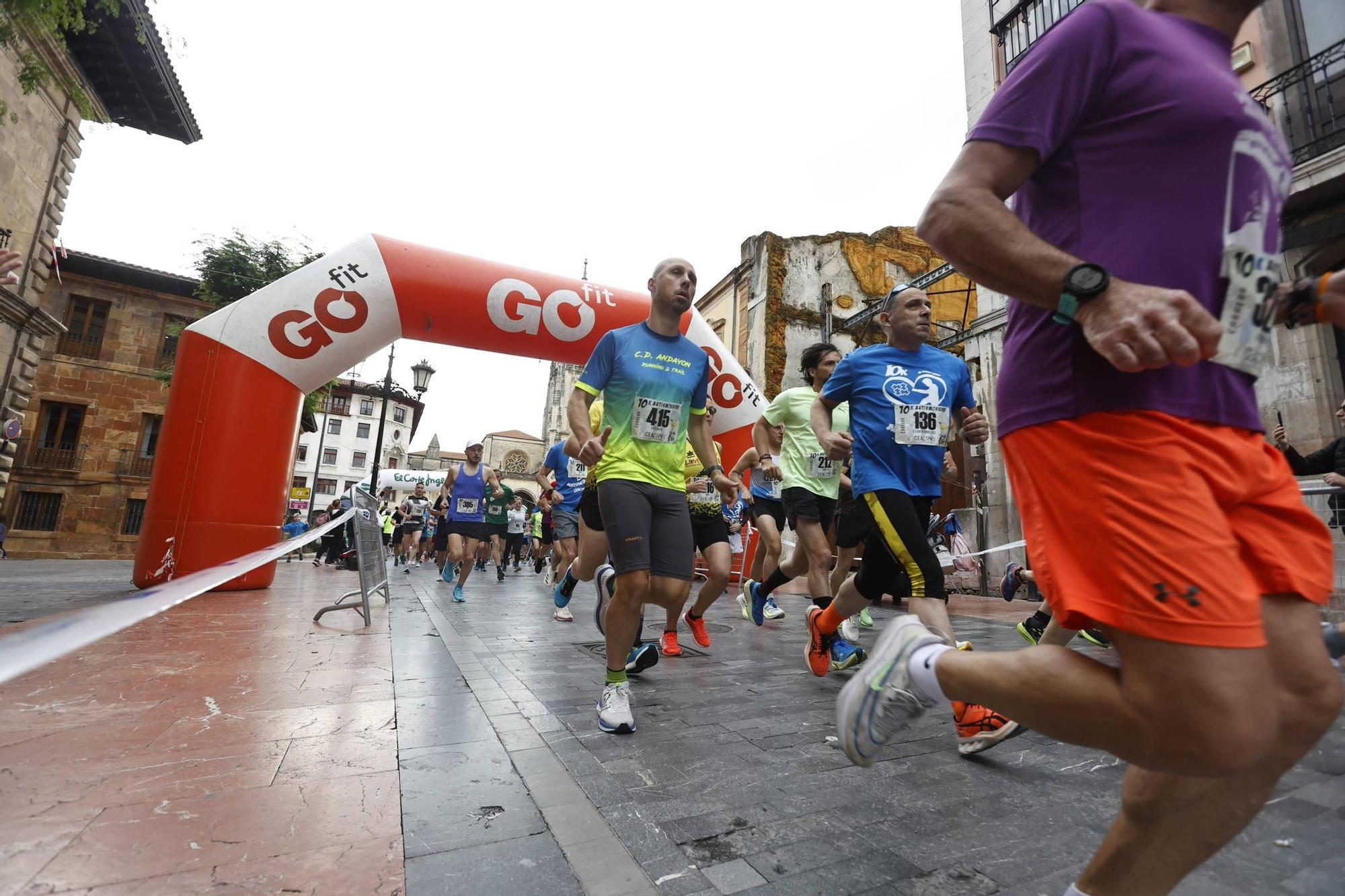 Así fue la carrera solidaria a favor de favor de los niños que padecen autismo
