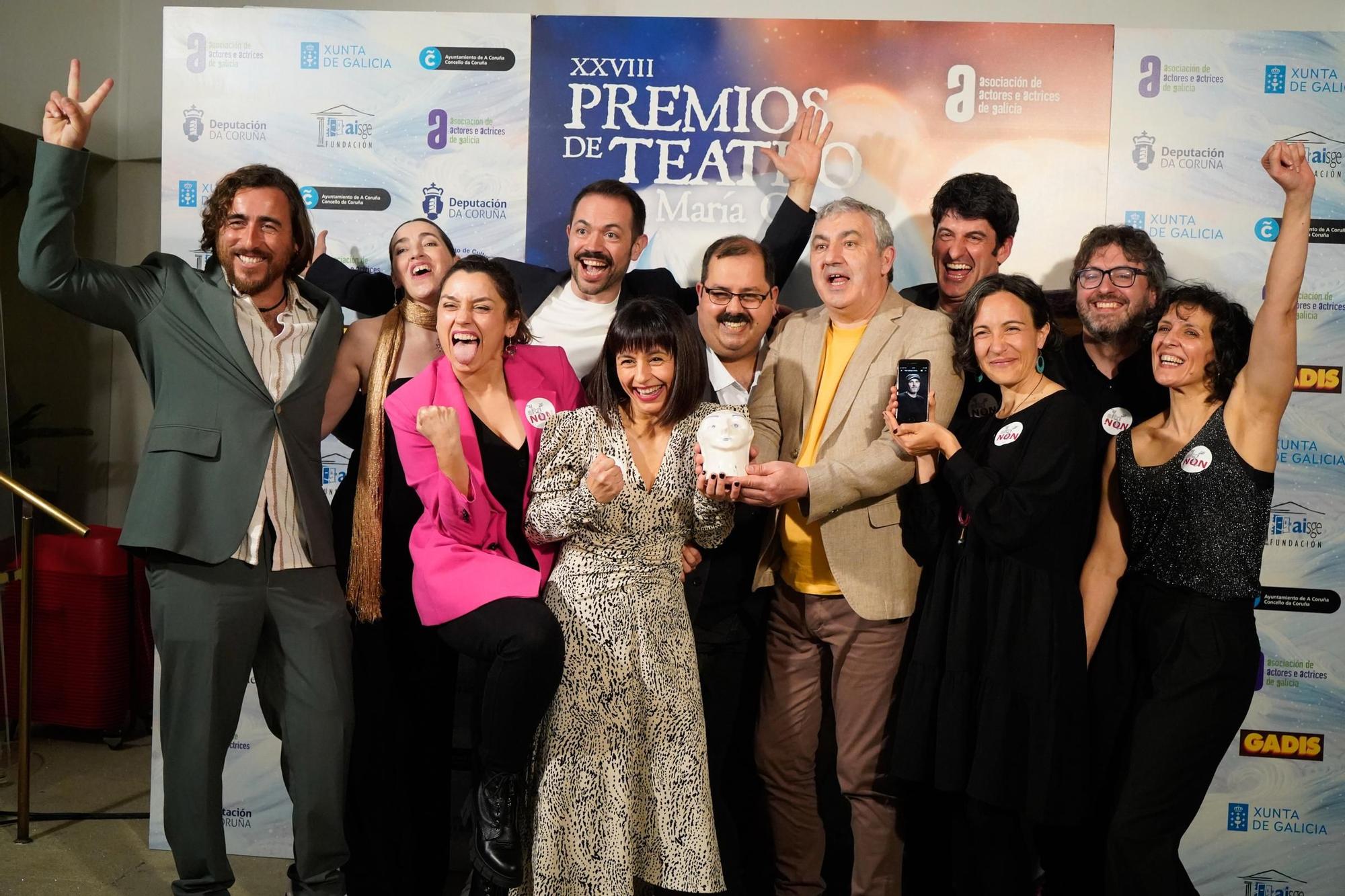 A Coruña acolle a gala dos XXVIII Premios María Casares