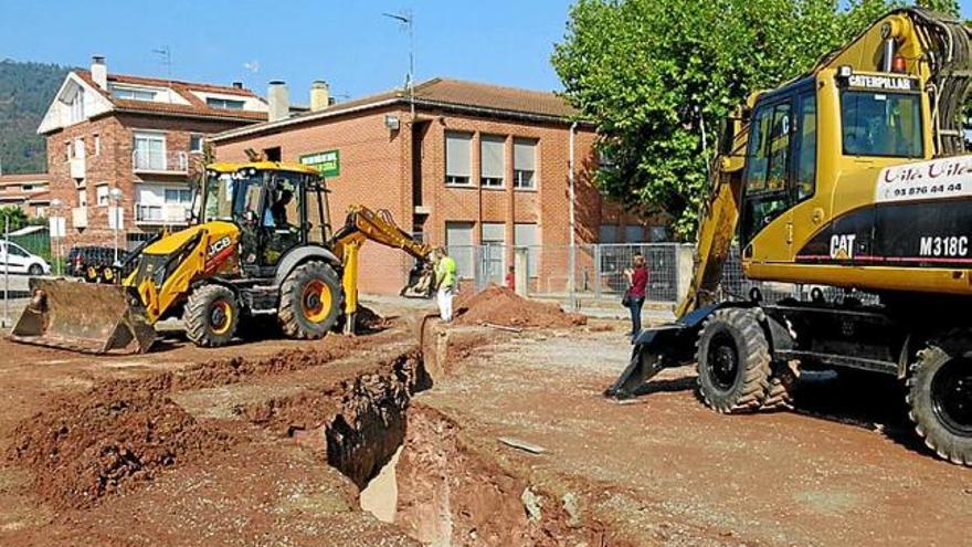 Sant Joanadequa els accessos a l&#039;escola Collbaix