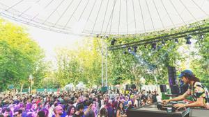 Ambiente en una de las ediciones anteriores de Paraíso, que se celebra en la Ciudad Universitaria.