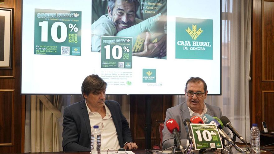 David Rayo y Narciso Prieto, en la presentación de la campaña.