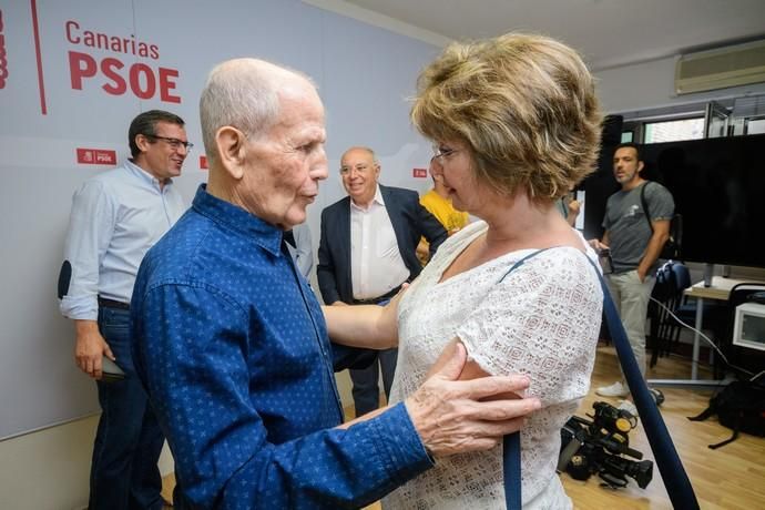 Presentación de las candidaturas del PSOE, ...