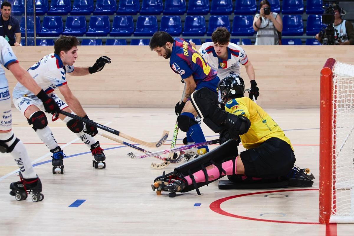 El Barça se encontró con un hueso muy duro de roer ante el Igualada