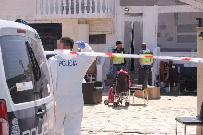 La Policía investiga el hallazgo de un hombre tiroteado en Daimés, en Elx