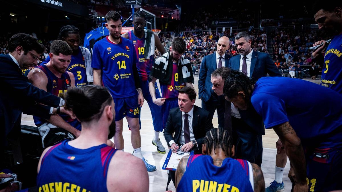 Ibón Navarro le lanzó flores al técnico del Barça previo al encuentro de este domingo