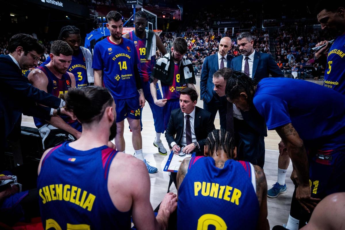 Ibón Navarro le lanzó flores al técnico del Barça previo al encuentro de este domingo