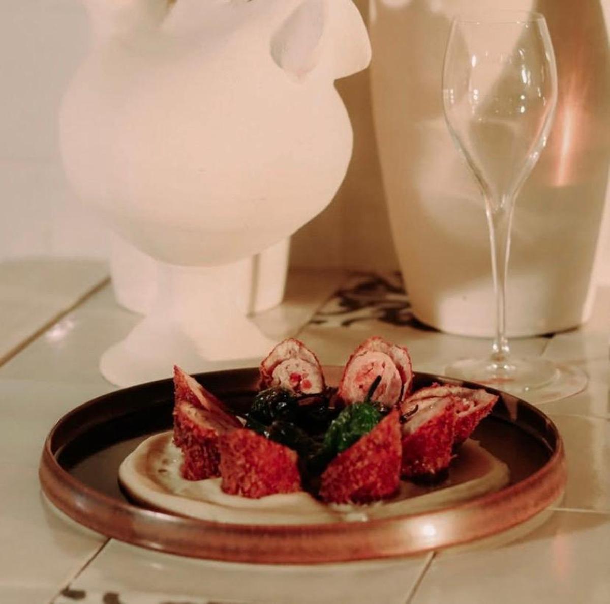 Flamenquín de Bodegas Izakaya.