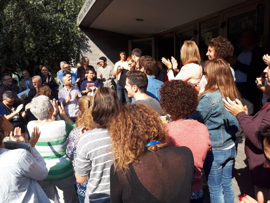 Protesta dels alumnes de l'UPC