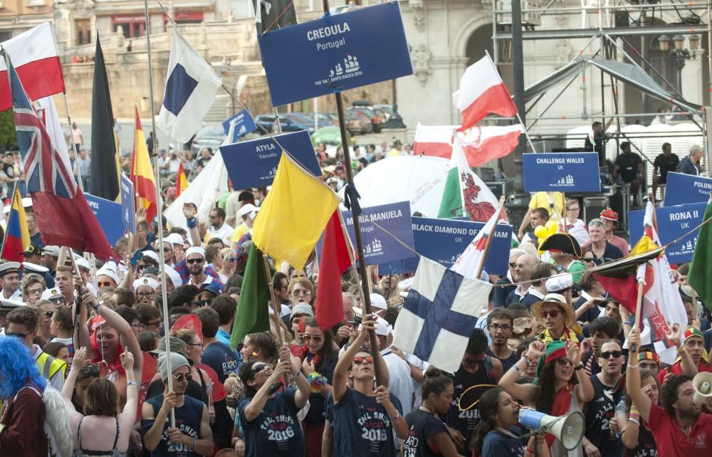 Tall Ships Races: El desfile