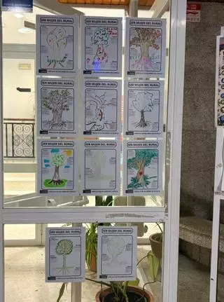 Covelo celebra o Día  da Muller Rural cunha exposición de árbores