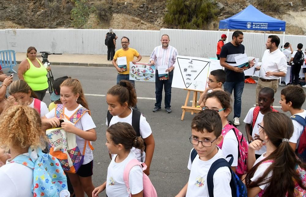 Actividad escolar en la Semana Europea de la Movilidad