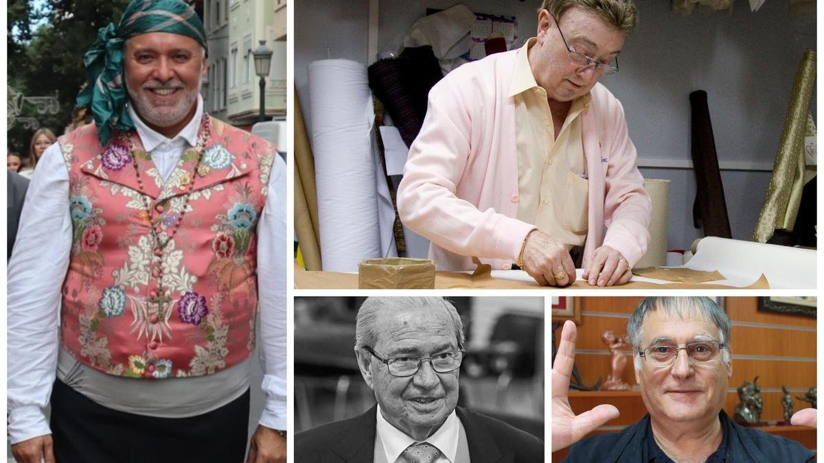 Julián Carabantes, Enrique Marzal, Pepe Villaverde y Alberto Rajadell