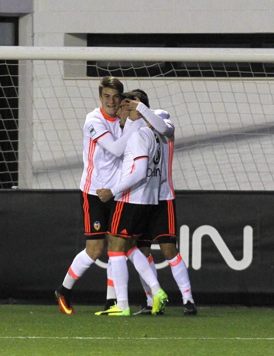 Las mejores imágenes del Valencia Mestalla - Espanyol B