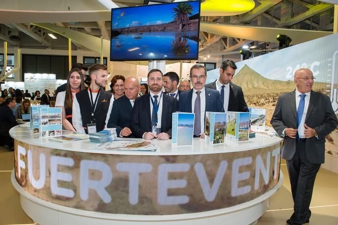 Inauguración del Pabellón de Canarias en la ITB 2019 (Feria Internacional de Turismo de Berlin). Berlin 6 de marzo de 2019