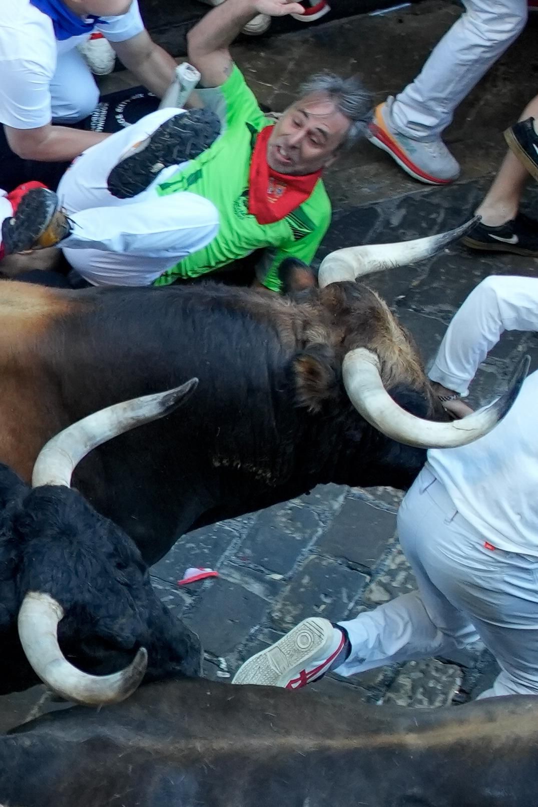 Primer encierro en el Día de San Fermín