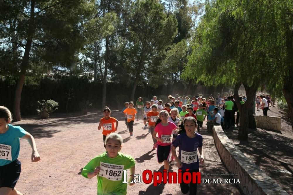 Final Cross Escolar de Lorca: Benjamin femenino