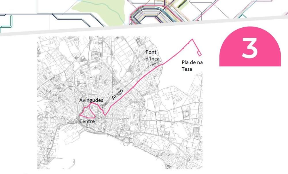 Consulta las nuevas líneas de autobuses de Palma