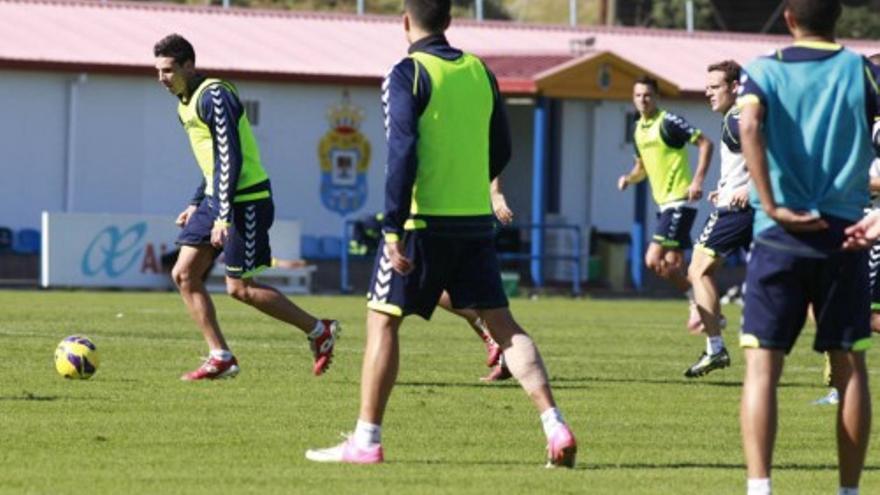 Entrenamiento de la UD Las Palmas