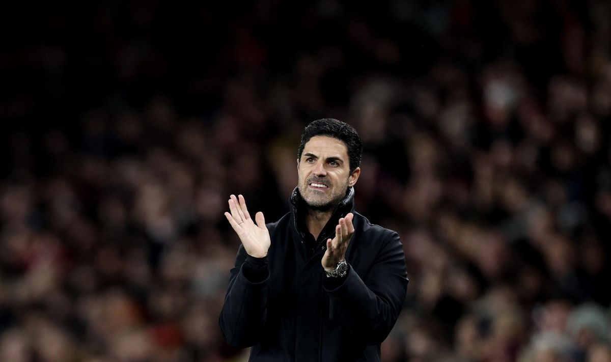 Arteta, entrenador del Arsenal