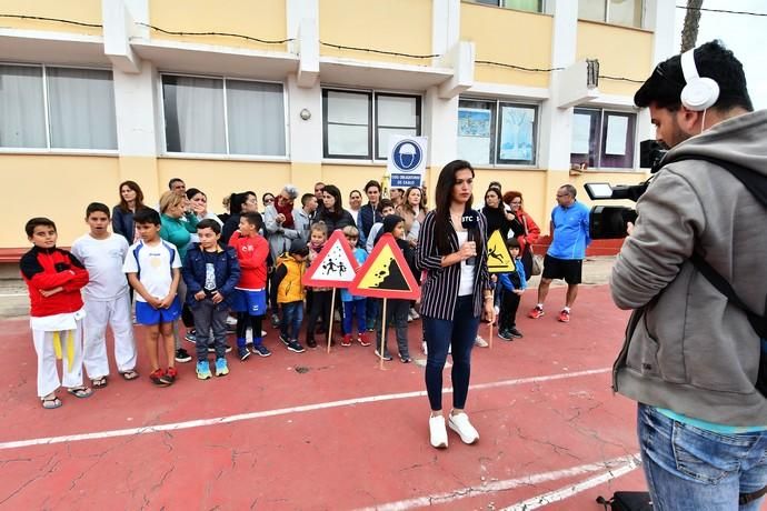 05/04/2019 TELDE.  Concentración de padres y madres por el mal estado del CEIP Principe de Asturias. Fotógrafa: YAIZA SOCORRO.  | 02/04/2019 | Fotógrafo: Yaiza Socorro