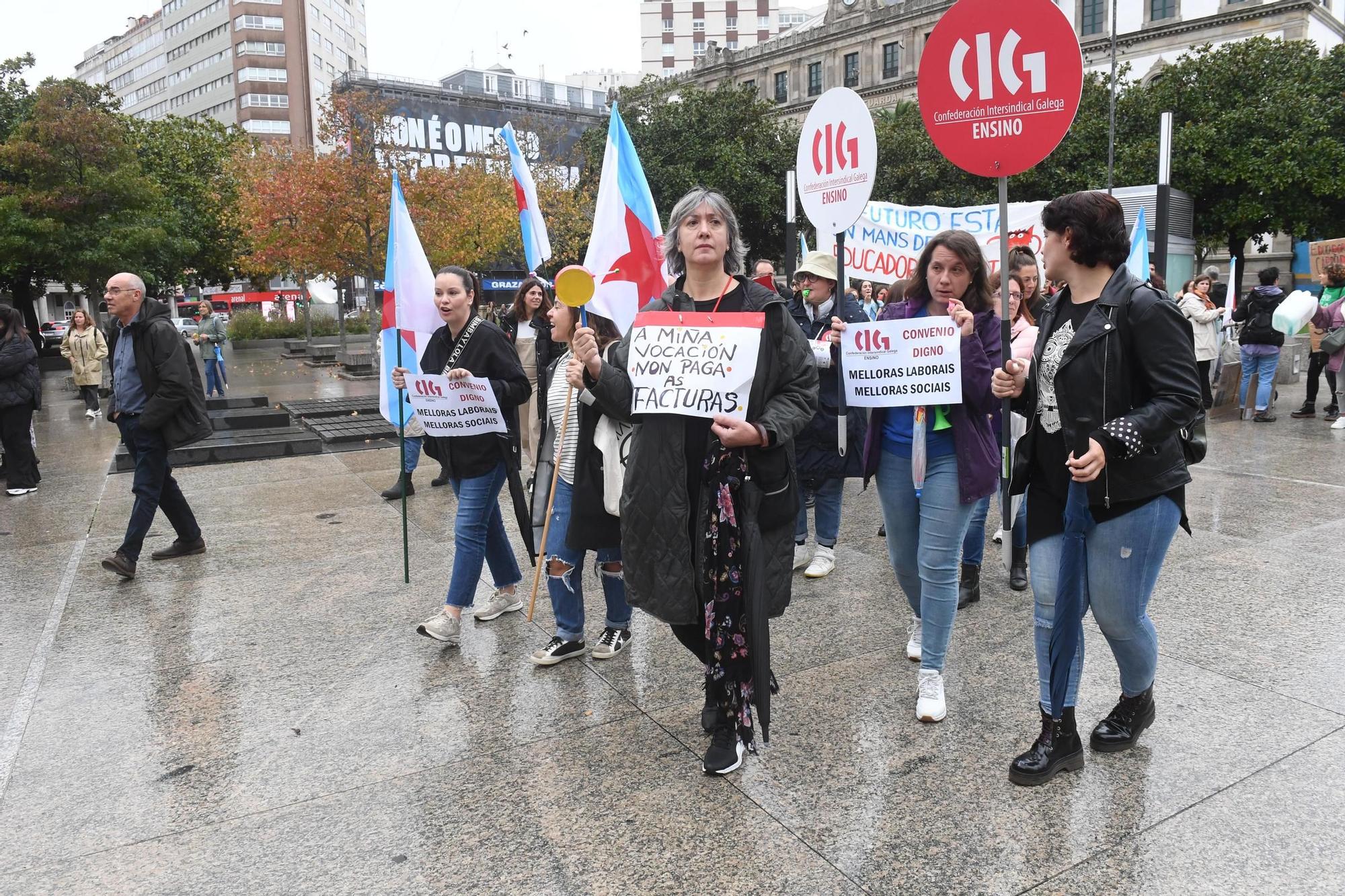 Las escuelas infantiles realizan su segunda jornada de huelga para exigir “convenio digno y salarios justos”