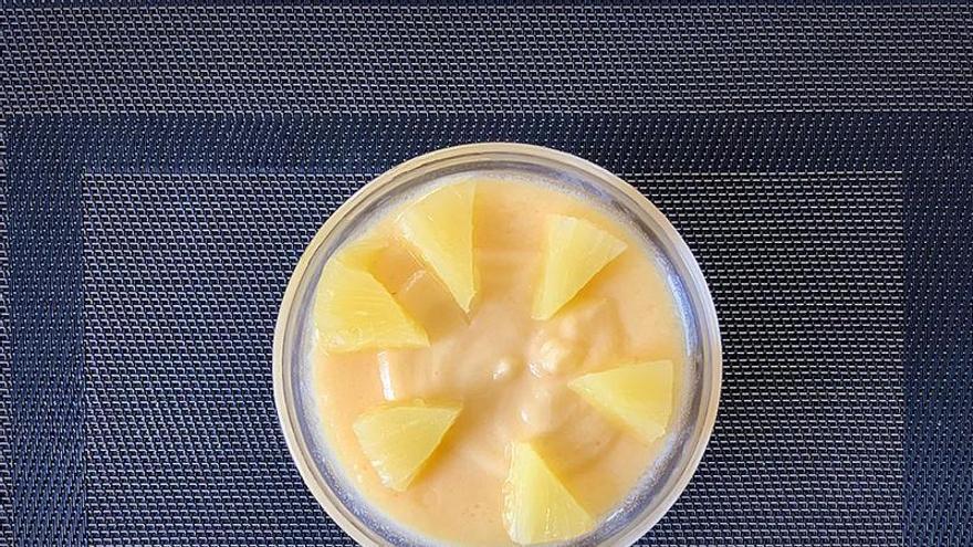 Vídeoreceta de la semana: Natillas de piña
