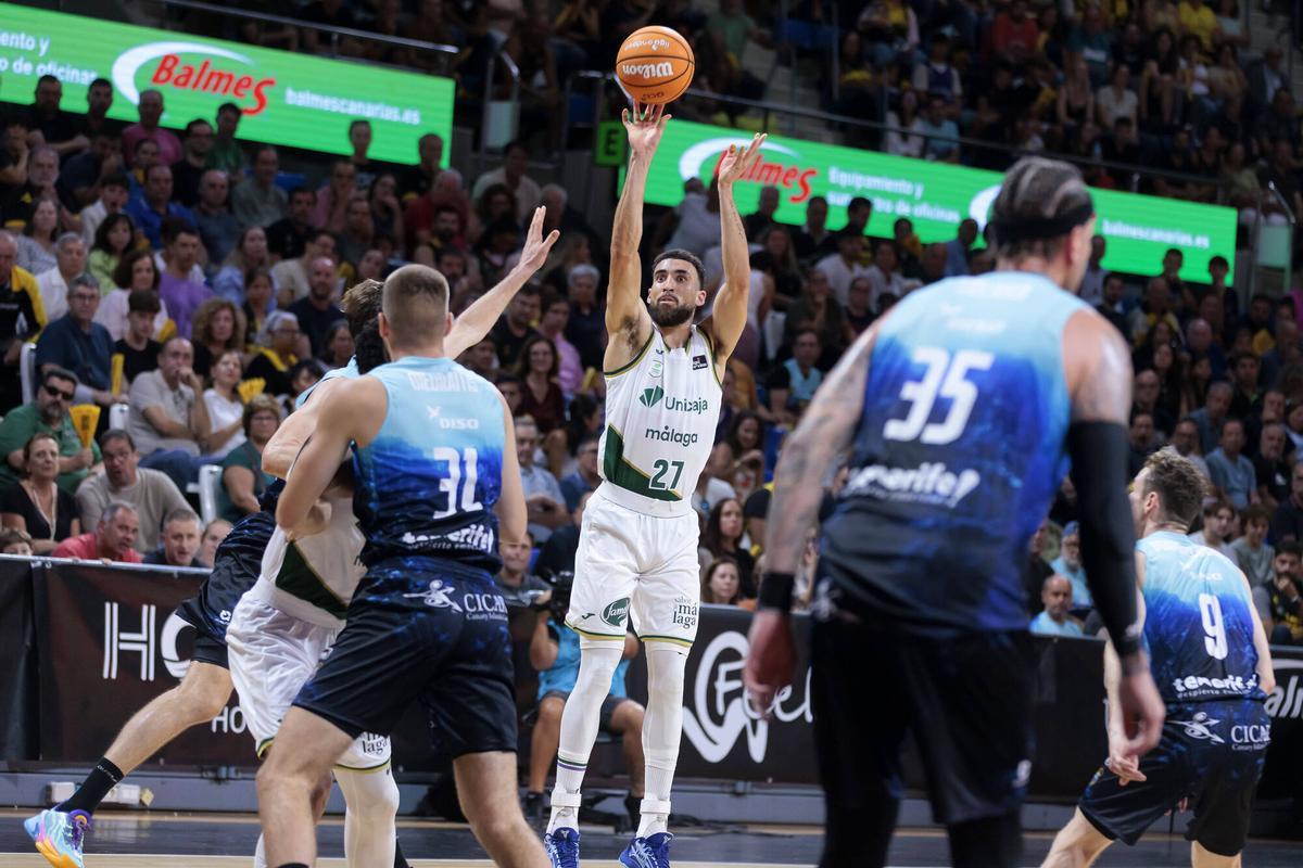 Partido disputado entre La Laguna Tenerife - Unicaja