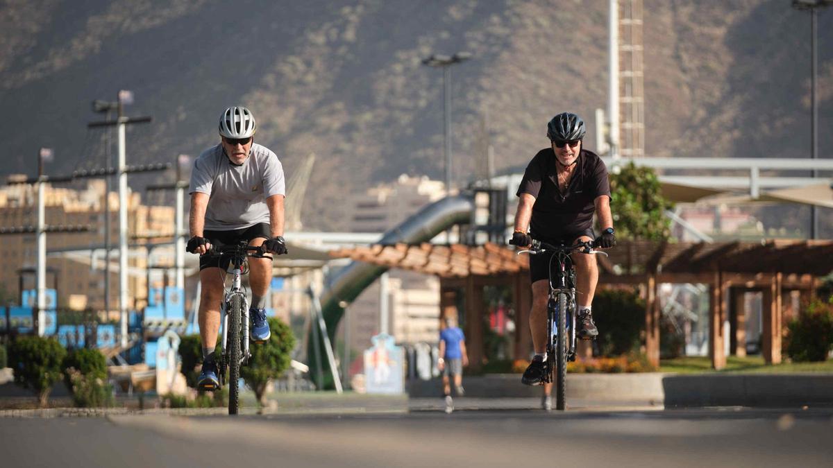 Jornada de calor y calima en Tenerife