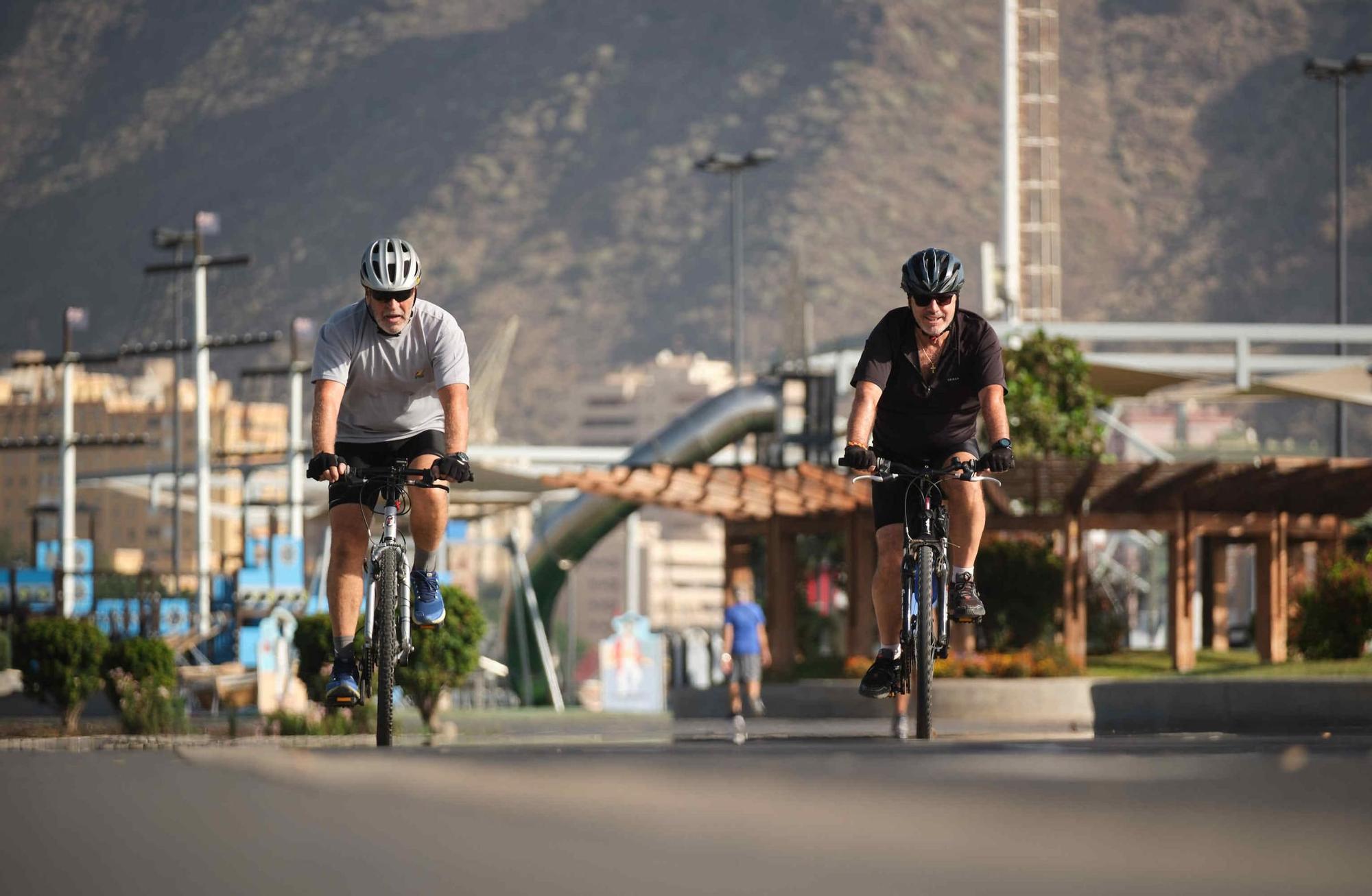 Jornada de calor y calima en Tenerife