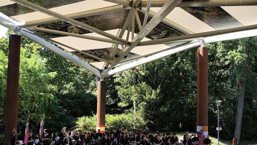 La Unión Musical Santa Cruz proyecta el Año Jubilar de Abanilla en los 'Juegos Olímpicos' de la música de viento