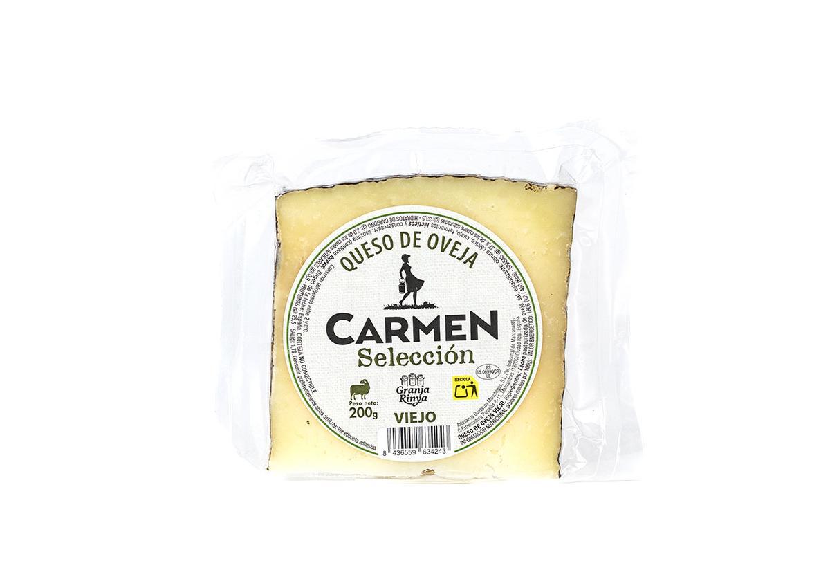 Queso oveja carmen granja rinya seleccion
