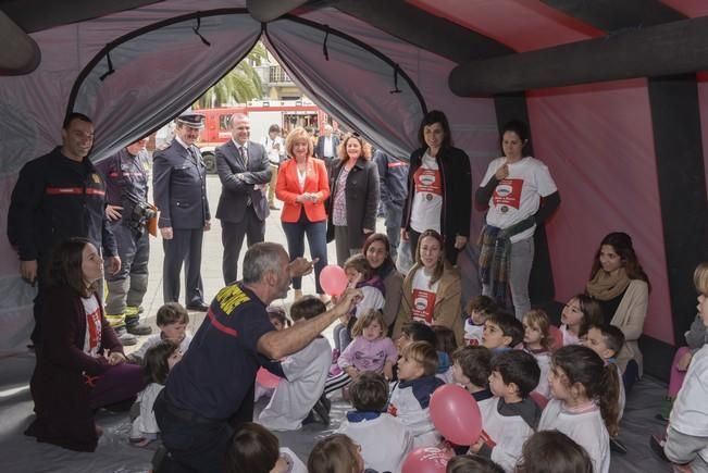 Día del patrón de los bomberos en la capital grancanaria