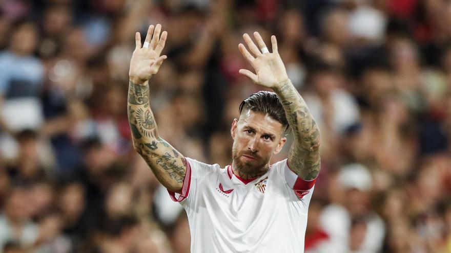 Sergio Ramos se marcha del Sevilla FC