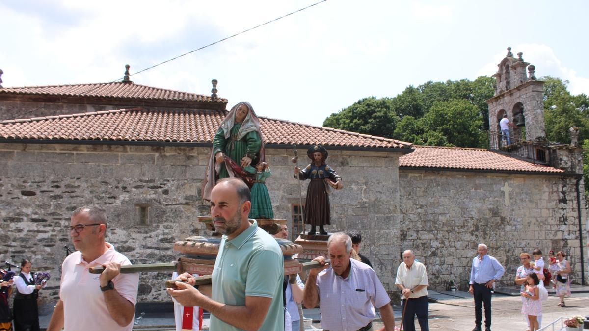 Festa do patrón Santiago e Santa Ana en Catasós