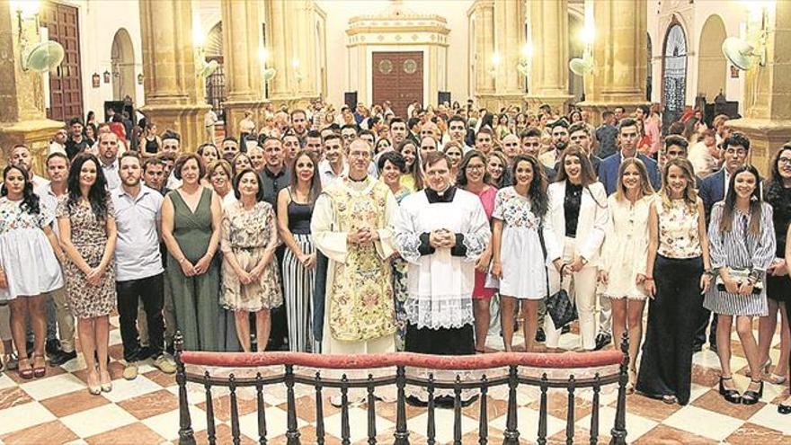 confirmados setenta jóvenes en la catedral de la campiña de bujalance