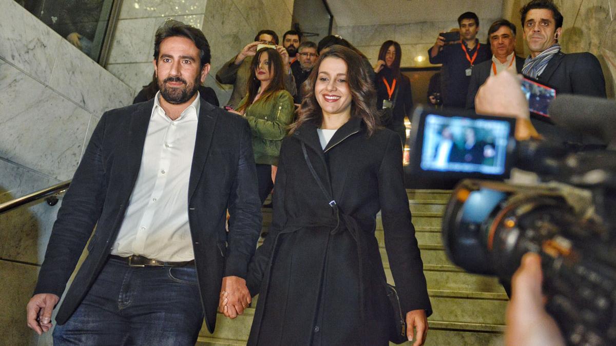 Arrimadas: 'Por primera vez en Catalunya gana un partido constitucionalista, y ha sido C's'.