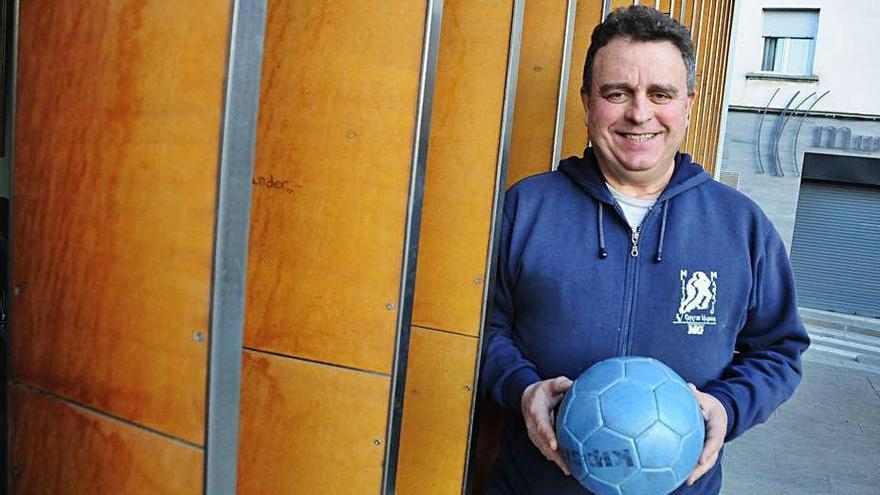 Francesc Ponsa era molt aficionat al futbol sala