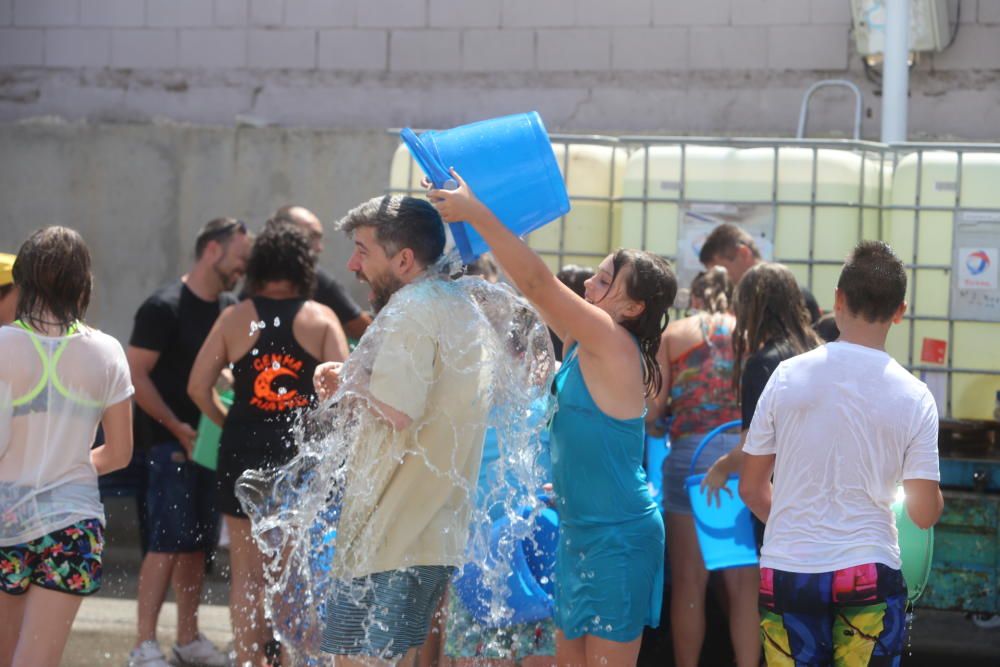 La banyà remoja las fiestas de El Rebolledo