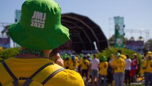 Vídeo | Un grup de joves catòlics canten el ‘Cara al sol’ en la Jornada Mundial de la Joventut de Lisboa