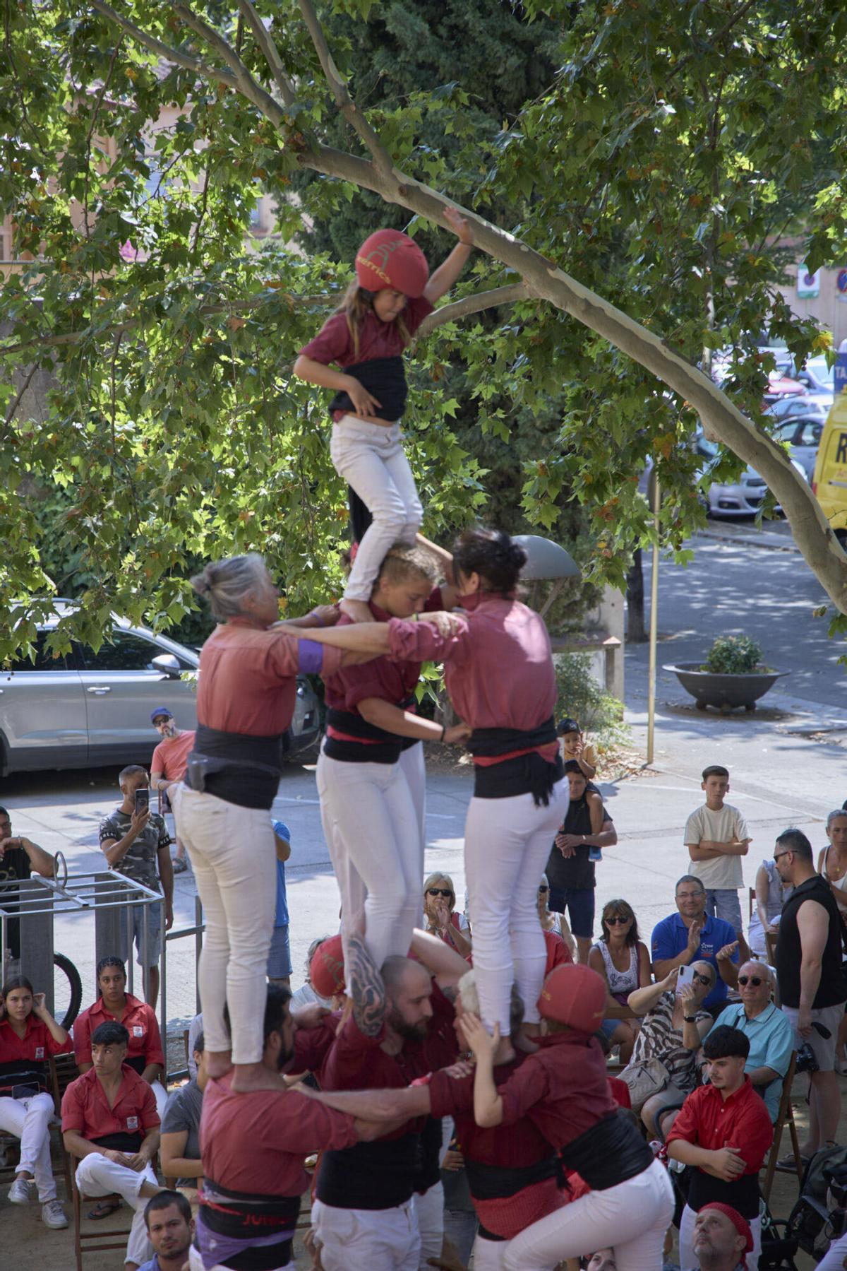 Les imatges de la jornada castellera de Salt