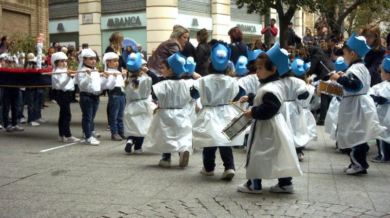 Procesión infantil del colegio Escolapios