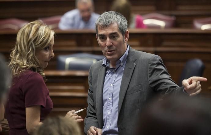 Pleno del Parlamento de Canarias (29/11/17)