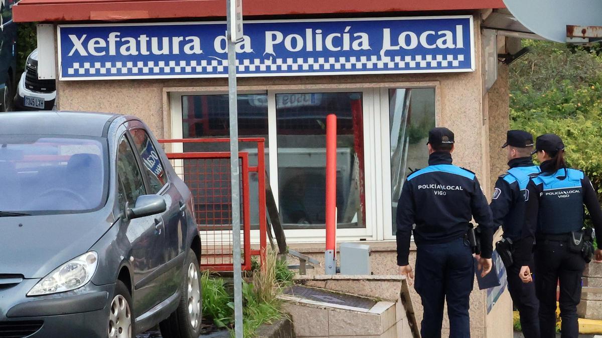Jefatura de la Policía Local de Vigo en una imagern de archivo