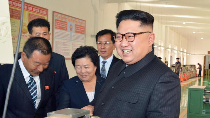 El líder norcoreano Kim Jong Un.